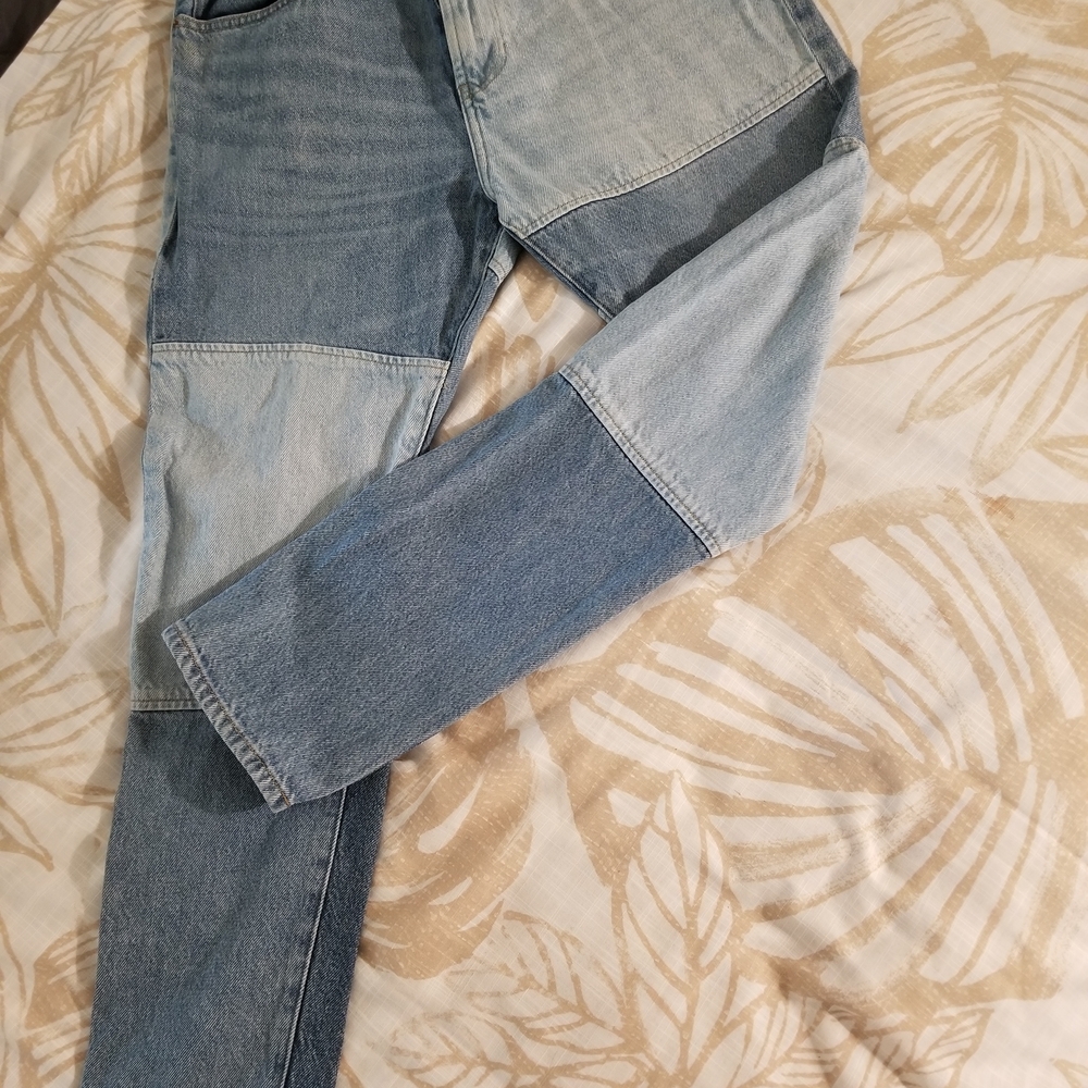 PacSun Men's Slim Jeans - Light and Dark Blue